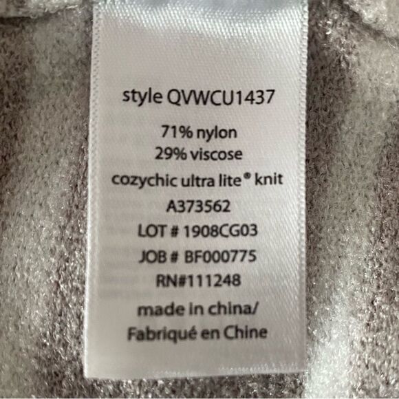 Barefoot Dreams CozyChic Ultra Lite Raglan Pullover Size Small - Picture 6 of 7